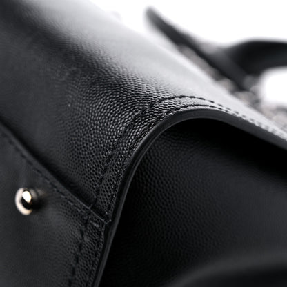 Chanel Caviar Medium Studded Deauville Tote Black 9 of 11