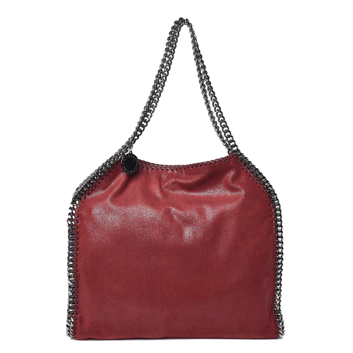 Shaggy Deer Small Falabella Tote Ruby