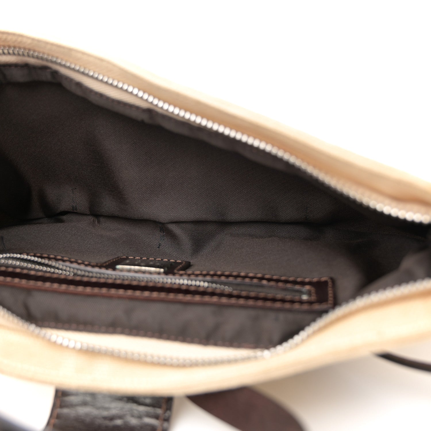Fendi Zucca Pochette Beige 5 of 11
