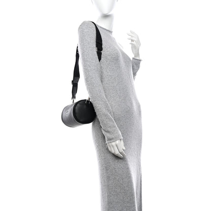 Christian Dior HOMME Grained Calfskin Mens Roller Pouch Black 2 of 9