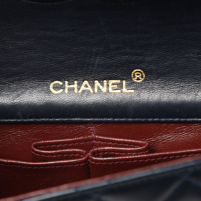 Chanel Lambskin Quilted Mini Flap Navy 6 of 10