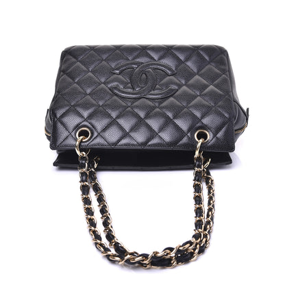 Chanel Caviar Quilted Petit Timeless Tote PTT Black 12 of 16