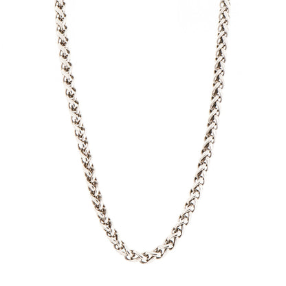 David Yurman Sterling Silver 14K Yellow Gold 6mm Wheat Chain Necklace 1 of 4