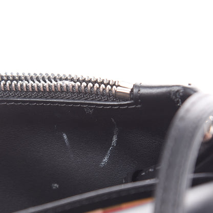 Burberry Calfskin Perforated Logo Hampshire Crossbody Black 12 of 13
