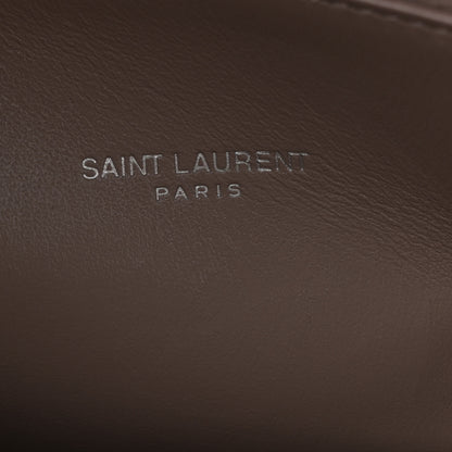 Saint Laurent Calfskin Baby Sac De Jour Dark Old Rose 6 of 12