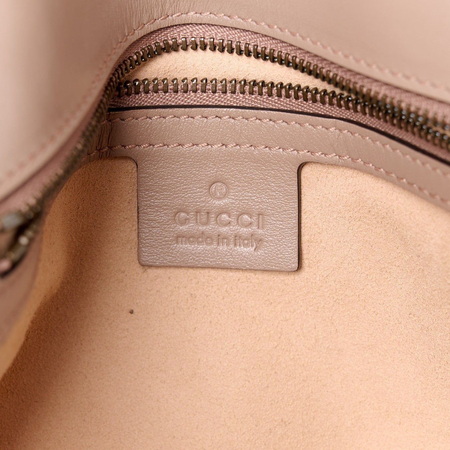 Gucci Calfskin Matelasse Small GG Marmont Shoulder Bag Porcelain Rose 6 of 12