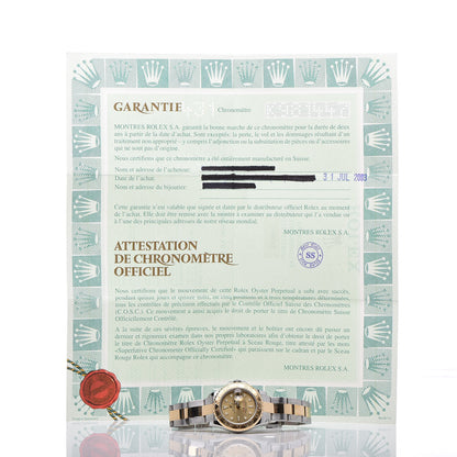 Rolex Stainless Steel 18K Yellow Gold 29mm Oyster Perpetual Date Yacht-Master Watch Champagne 169623 8 of 9