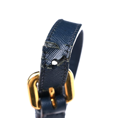 Prada Tessuto Nylon Saffiano Tote Blue 17 of 18