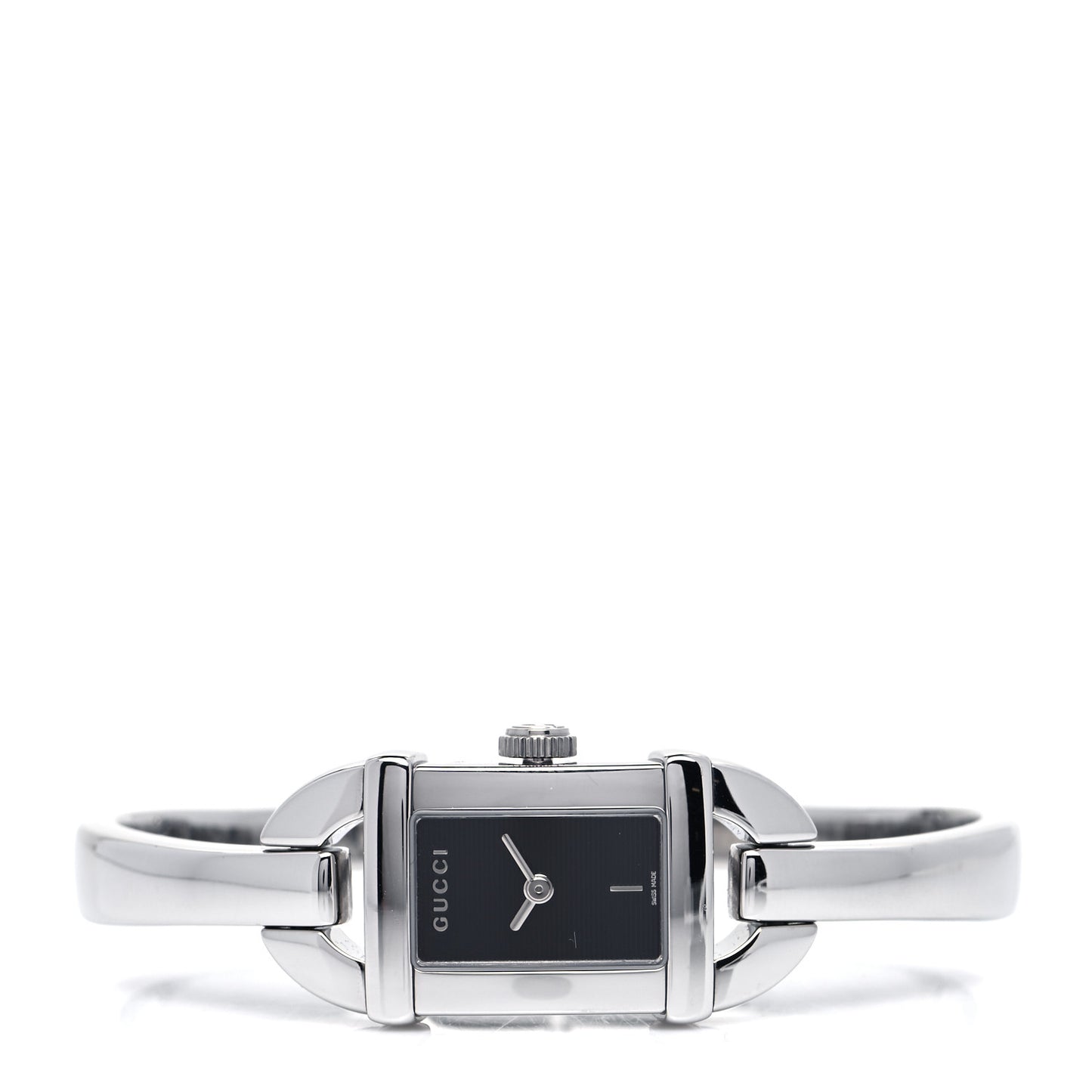 Stainless Steel 16mm 6800L Quartz Watch Black