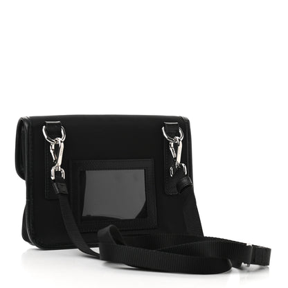 Prada Re-Nylon Saffiano Smartphone Case Crossbody Black 3 of 10