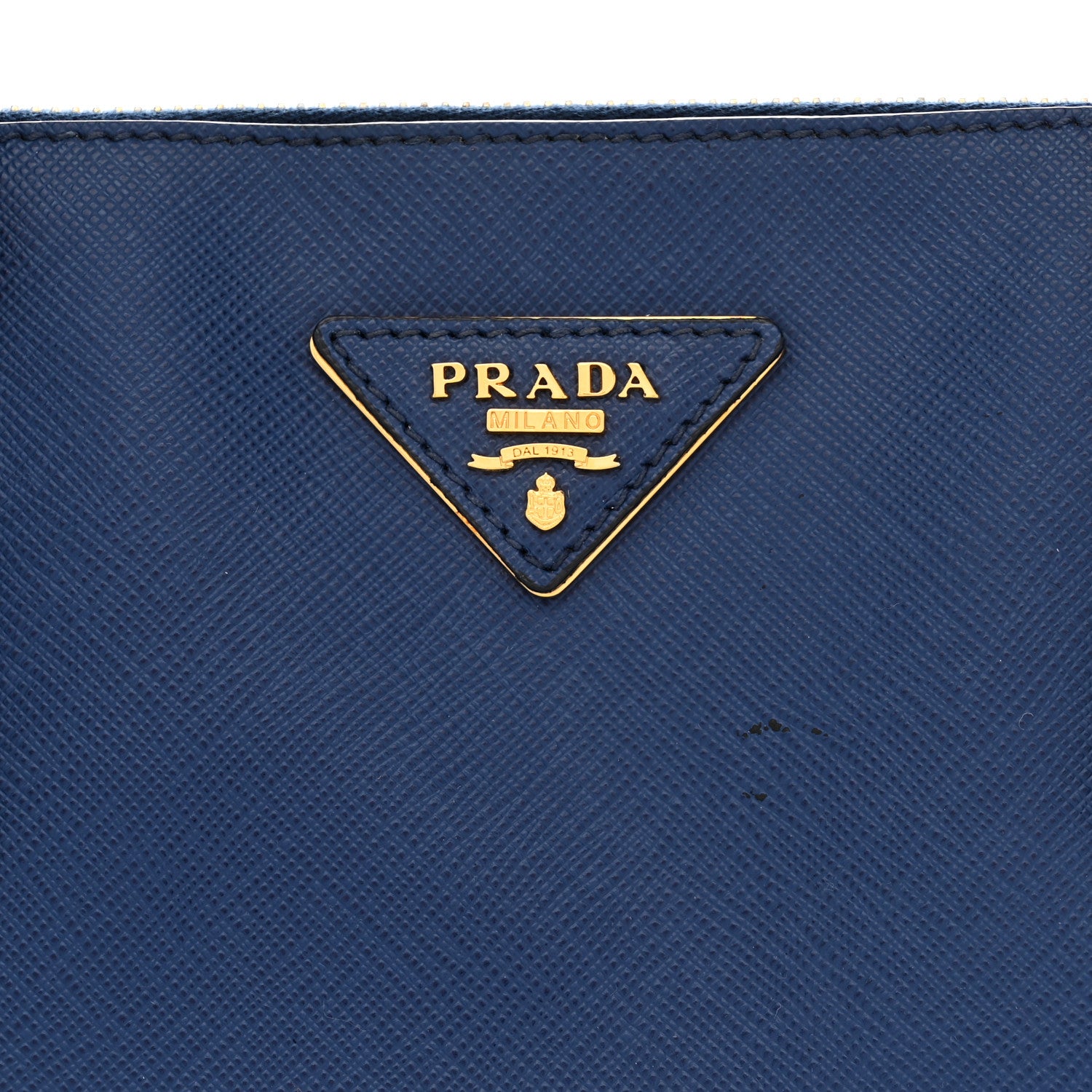 Prada Saffiano Lux Extra Large Galleria Double Zip Tote Bluette 13 of 14