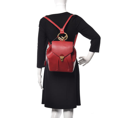 Fendi Vitello Cruise F is Fendi Drawstring Backpack Fragola 2 of 14