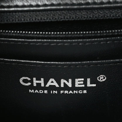 Chanel Lambskin Quilted Mini Rectangular Flap Black 6 of 10