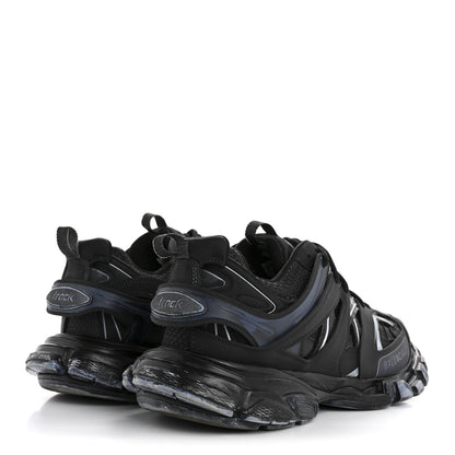 Balenciaga Mesh Rubber Uni-Matte Full Color Womens Track Sneakers 41 Faded Black 5 of 11