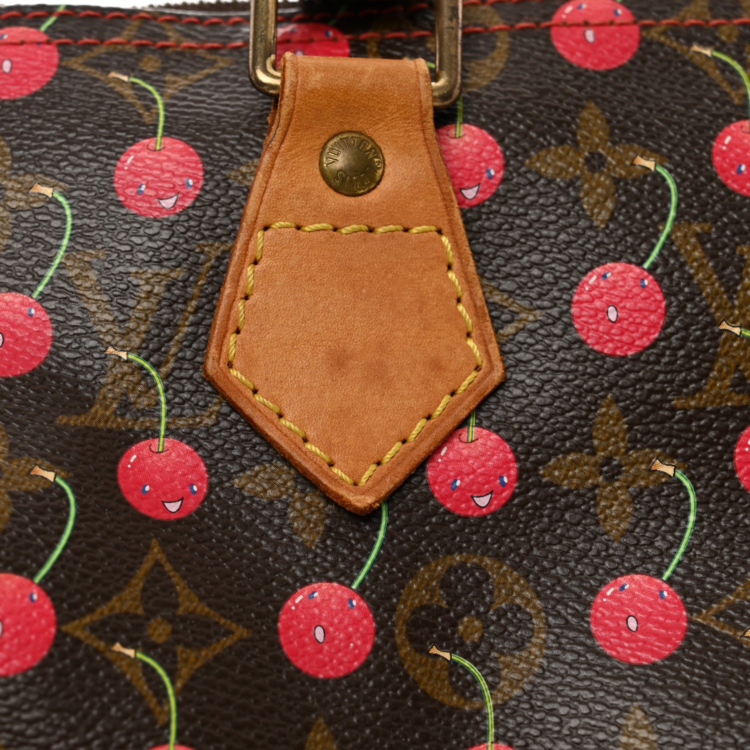 Louis Vuitton Monogram Cerises Speedy 25 12 of 14