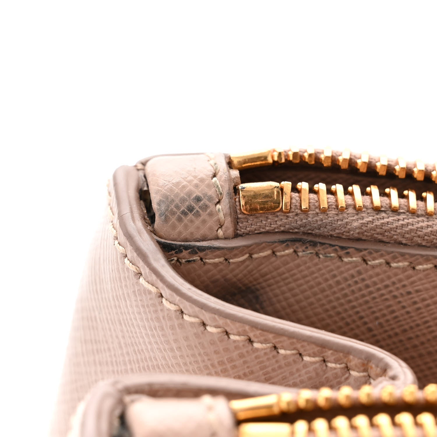 Prada Saffiano Lux Small Galleria Double Zip Tote Cammeo 13 of 17