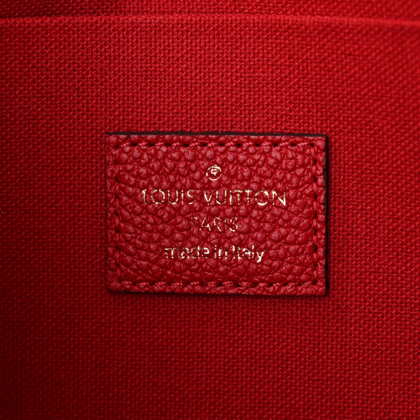 Empreinte Pochette Felicie Chain Wallet Scarlet