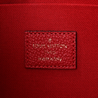 Louis Vuitton Empreinte Pochette Felicie Chain Wallet Scarlet 7 of 11