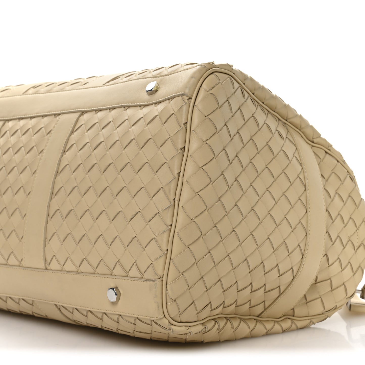 Nappa Intrecciato Large Duffel Porridge