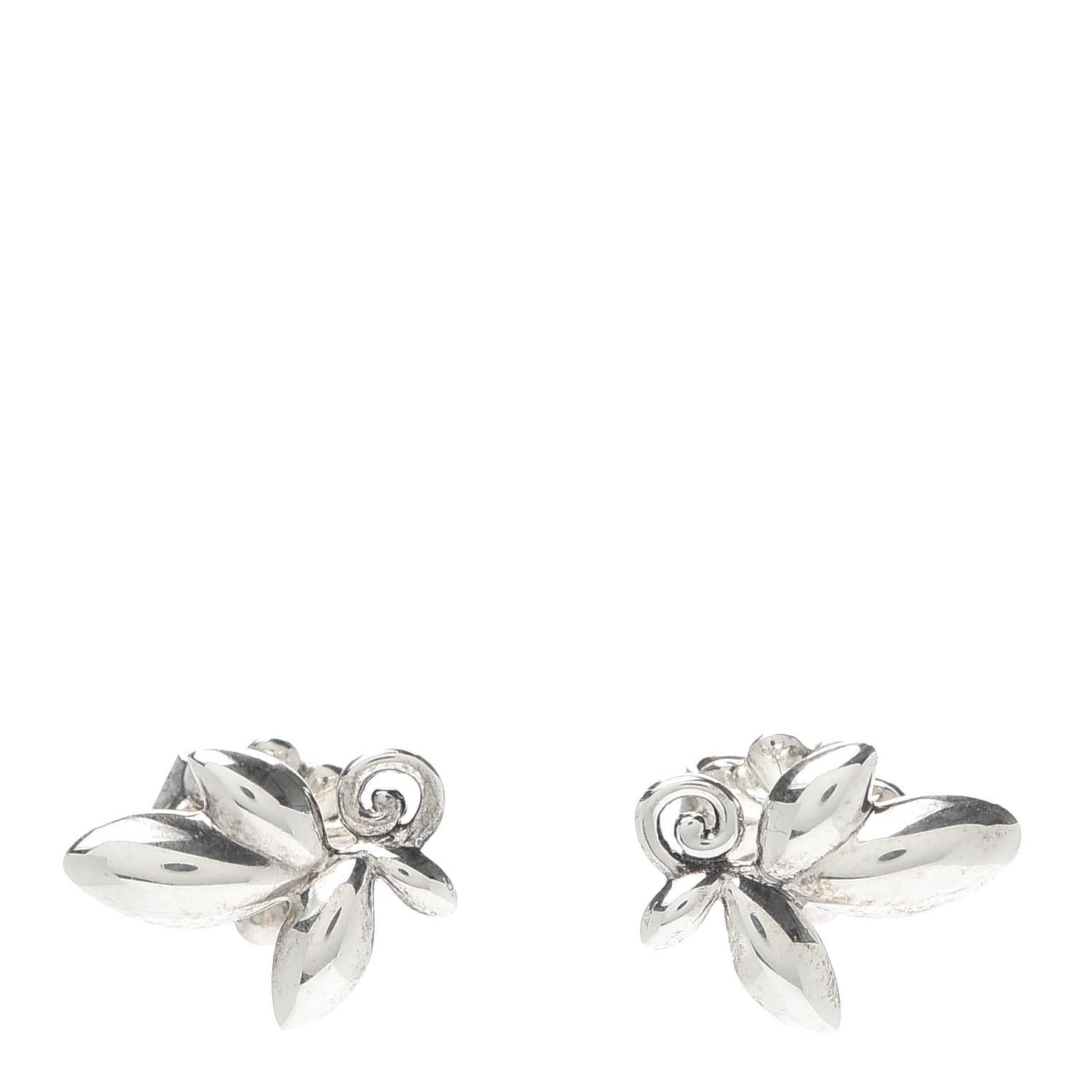 Sterling Silver Paloma Picasso Olive Leaf Earrings