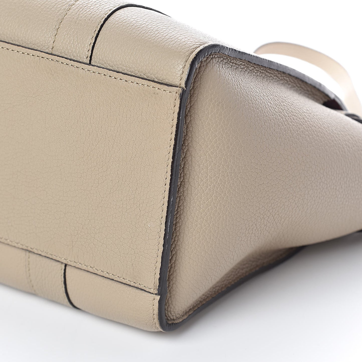 Classic Grain Small Bayswater Zip Tote Dune