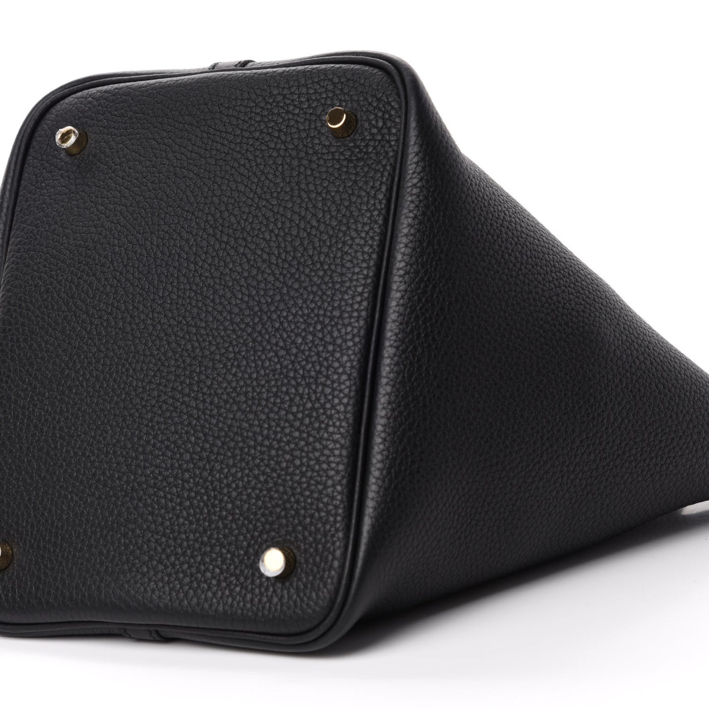 Taurillon Clemence Picotin Lock 22 MM Black
