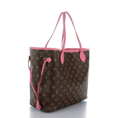 Louis Vuitton Monogram Articles de Voyage Ikat Neverfull MM Rose Velours 3 of 8