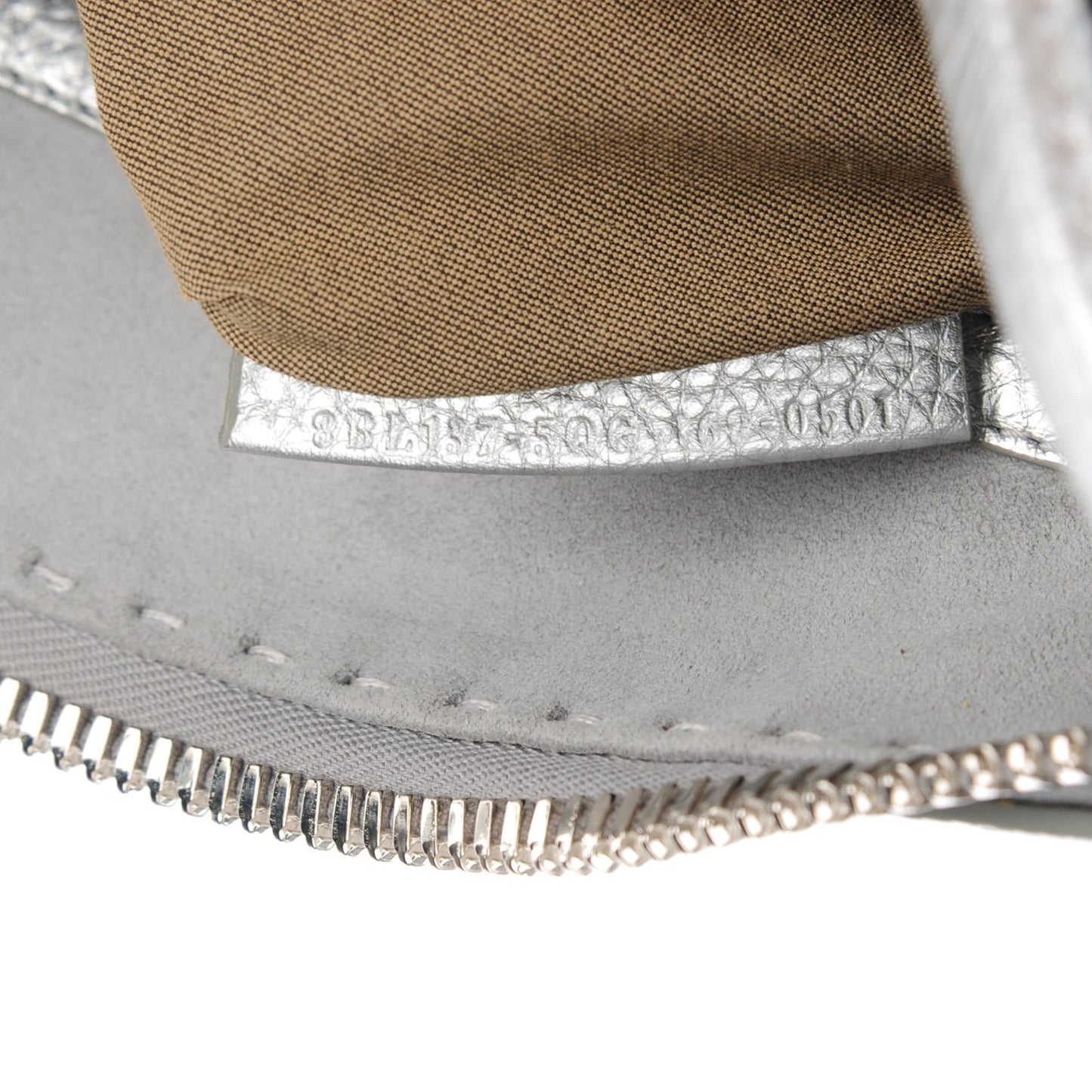 Cuoio Romano Lux Selleria Lei Boston Tote Argento