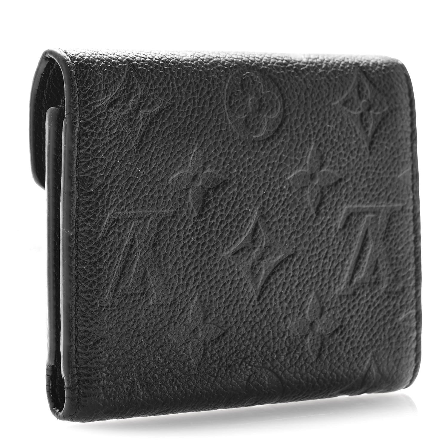Louis Vuitton Empreinte Victorine Wallet Black 3 of 9