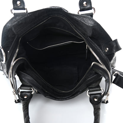 Balenciaga Agneau Giant 12 Silver Hardware Town Black 5 of 9