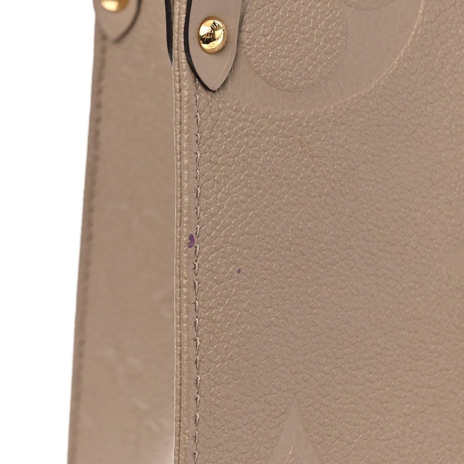 Louis Vuitton Empreinte Monogram Giant Onthego MM Tourterelle 10 of 10