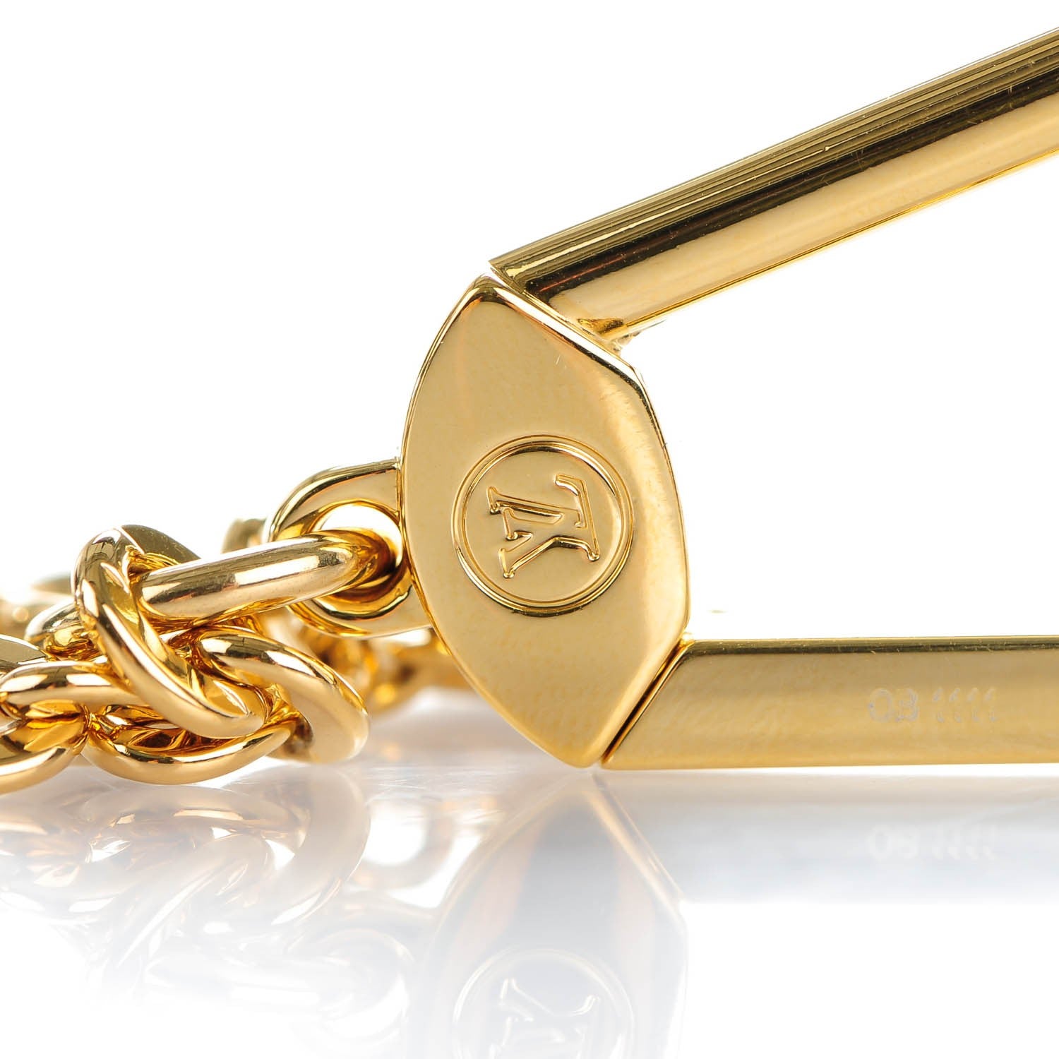 Louis Vuitton Rayures Coeur Bag Charm Key Holder Amarante 4 of 4
