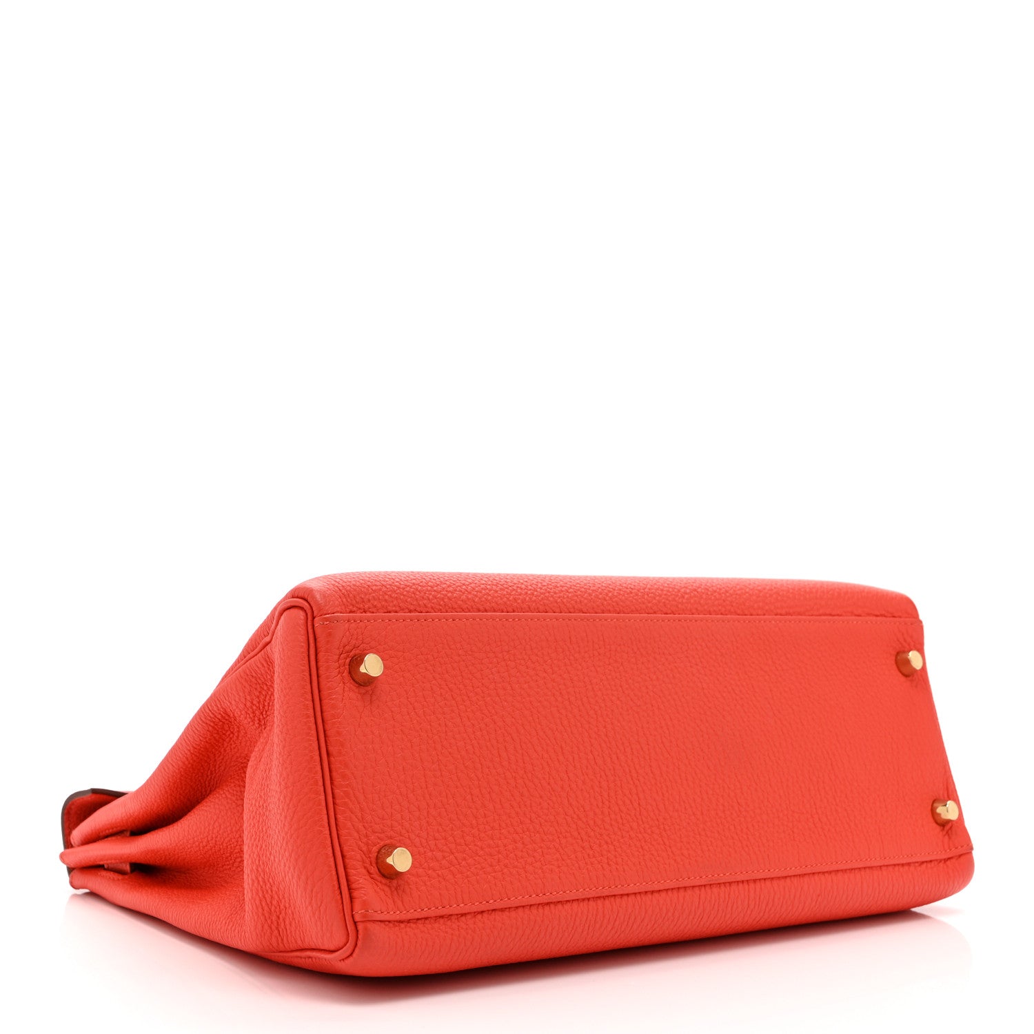 Hermes Togo Kelly Retourne 32 Capucine 4 of 10
