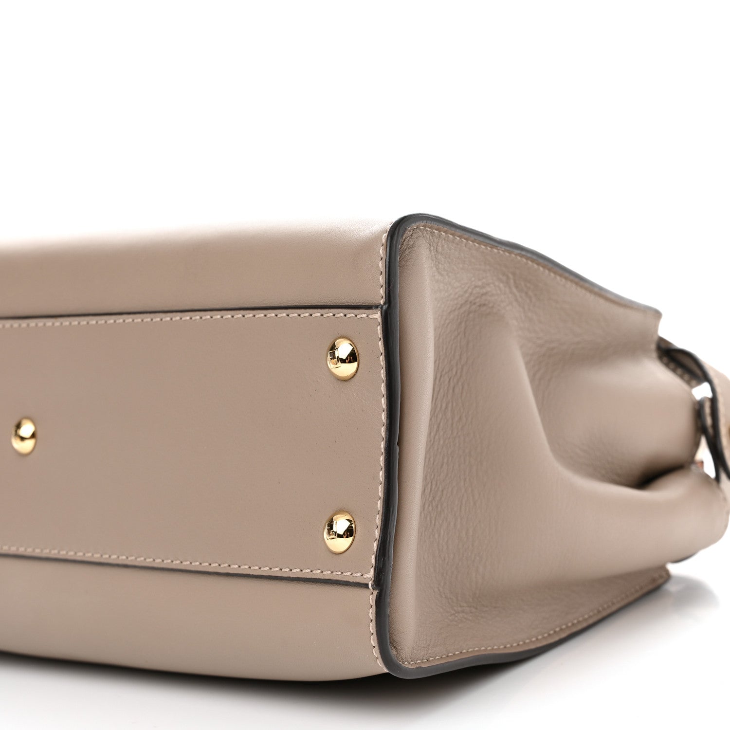 Fendi Vitello Seta Plexiglass Tortoise Medium Peekaboo Iconic Satchel Tortora 11 of 11