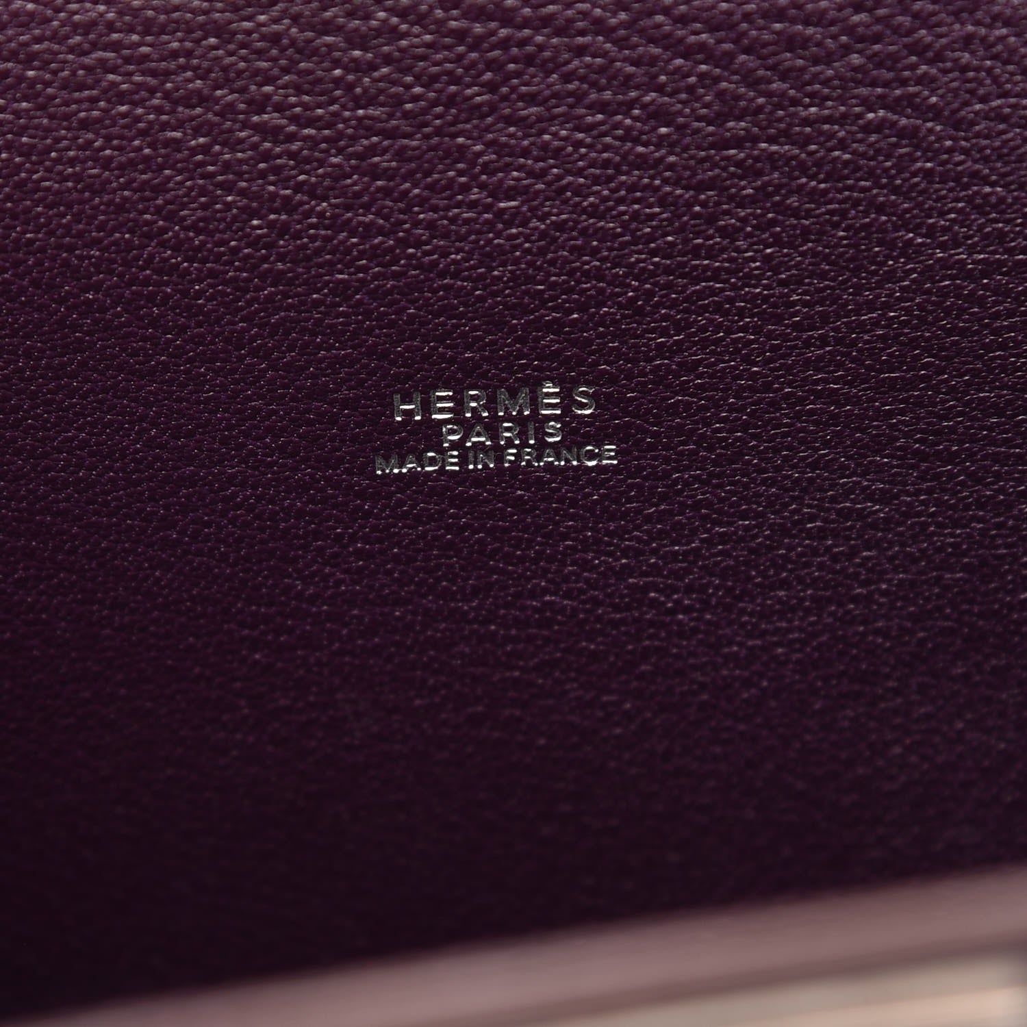 Hermes Box Handle Bag Raisin 7 of 15