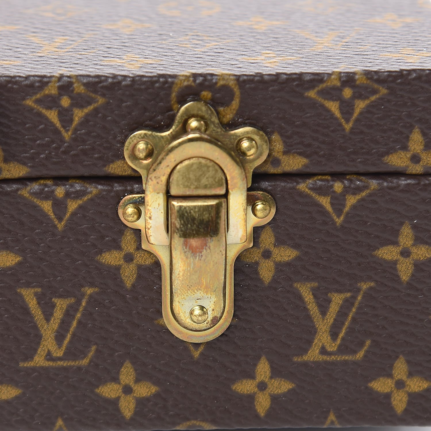 Louis Vuitton Monogram Ring Box Mini Trunk Case 7 of 8