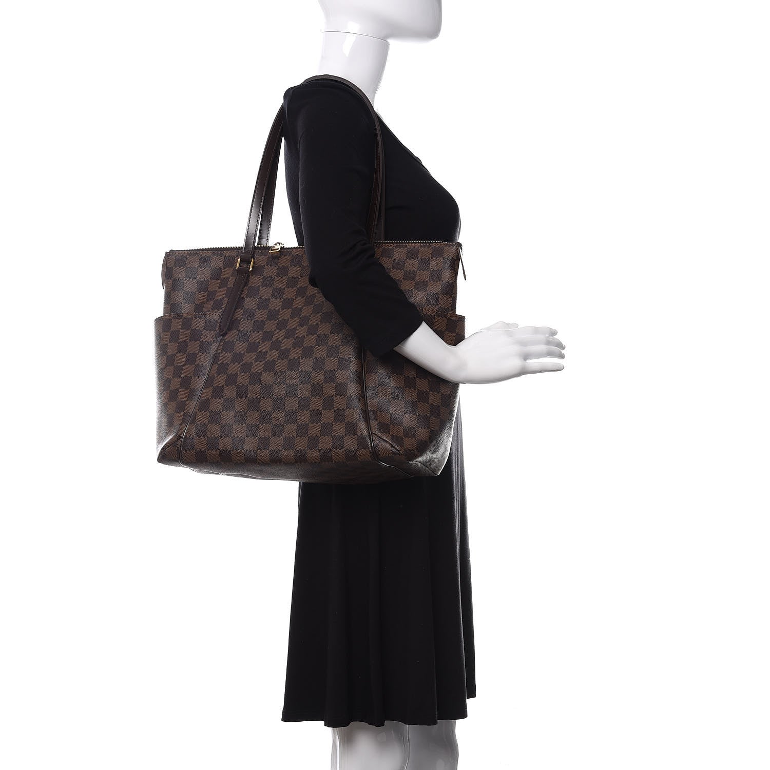 Louis Vuitton Damier Ebene Totally MM 2 of 10