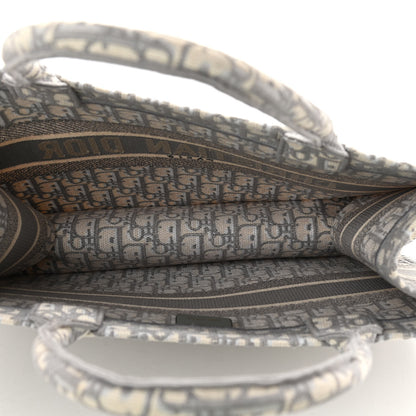 Christian Dior Oblique Medium Book Tote Grey 5 of 11