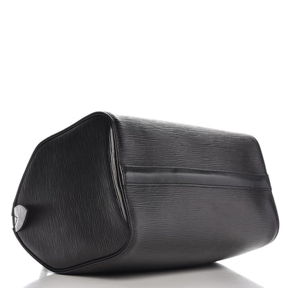 Louis Vuitton Epi Speedy 25 Black 4 of 8