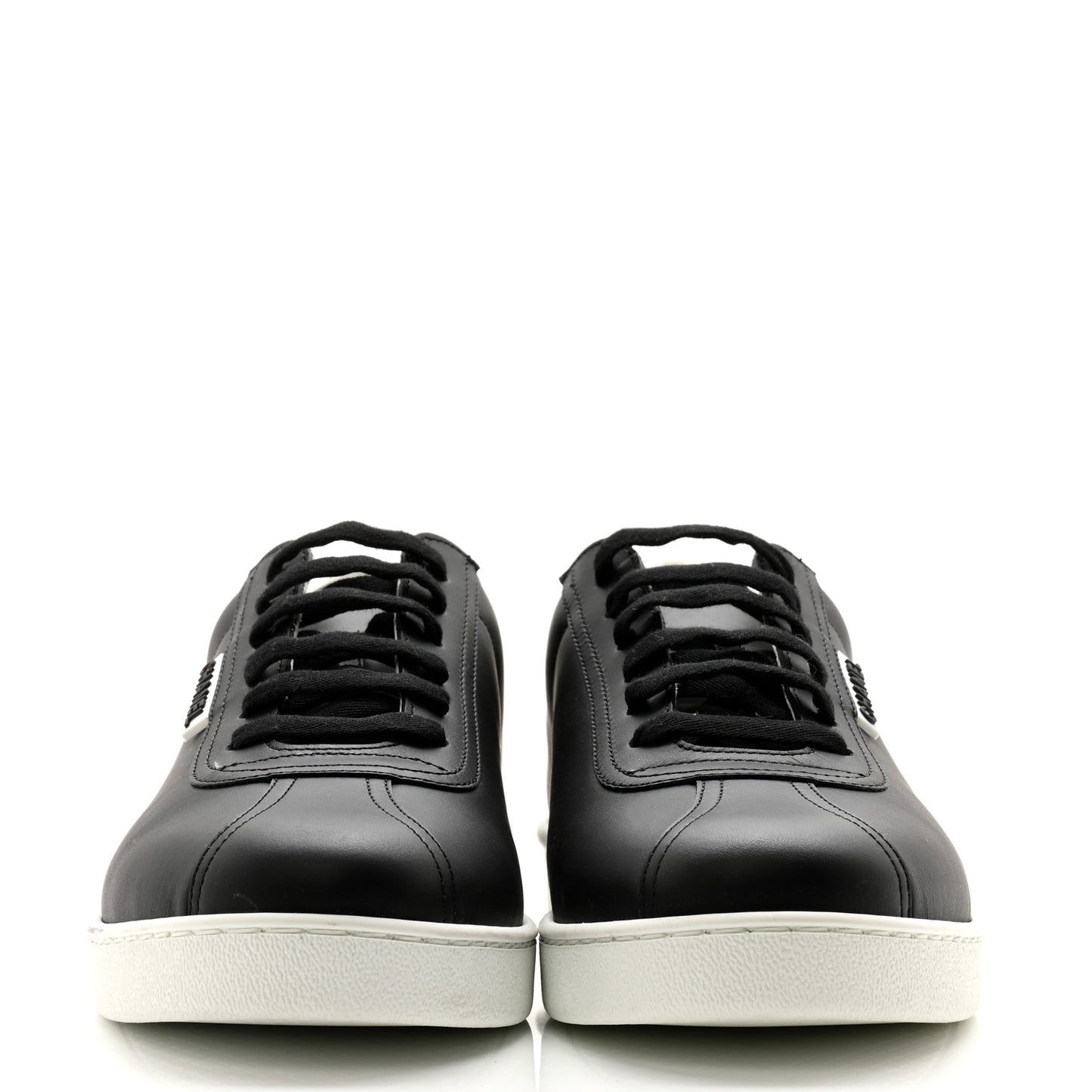 Calfskin Mens CC Sneakers 42 Black