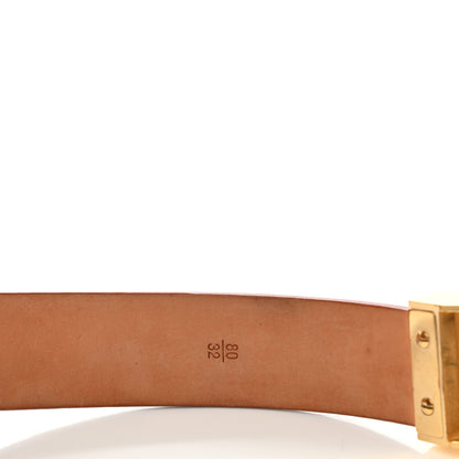Louis Vuitton Monogram Multicolor Ceinture Belt 80 32 Black 3 of 7