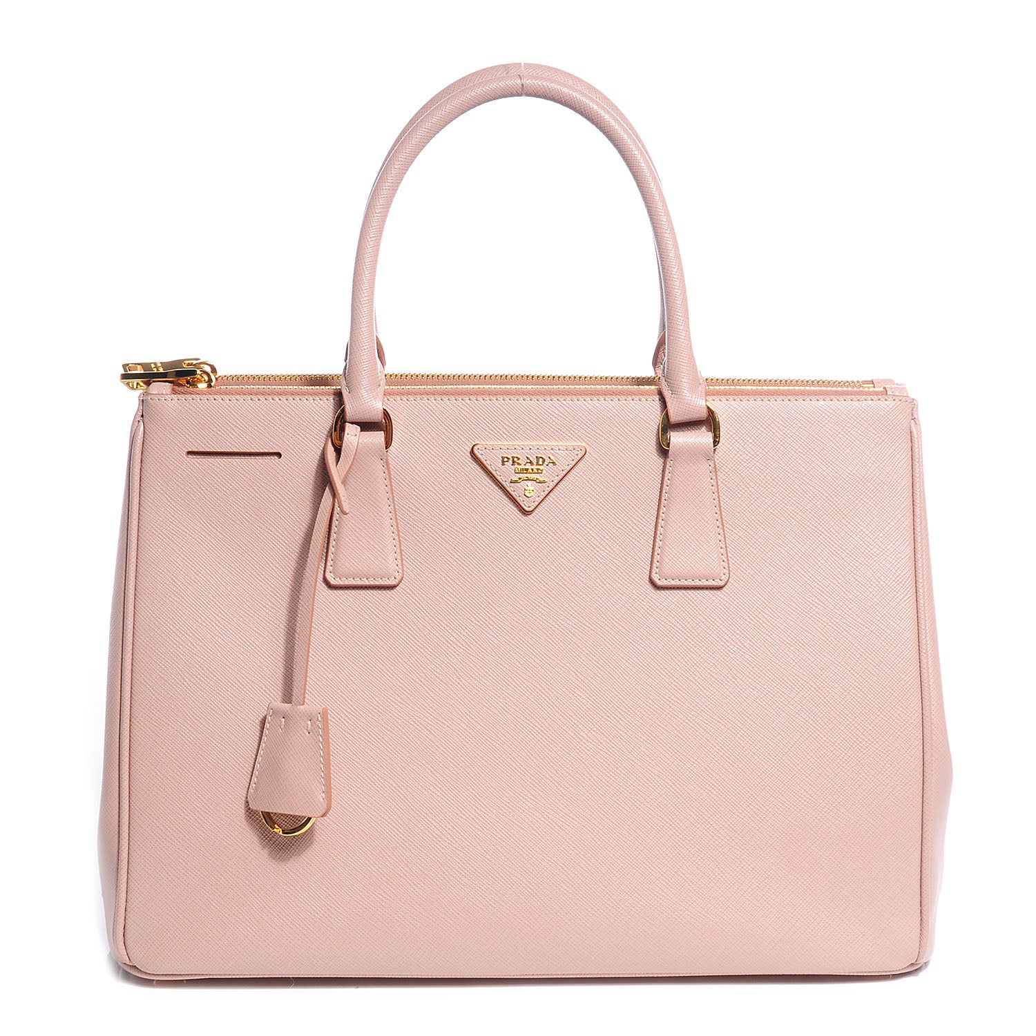 Prada Saffiano Lux Medium Double Zip Tote Cammeo 1 of 10