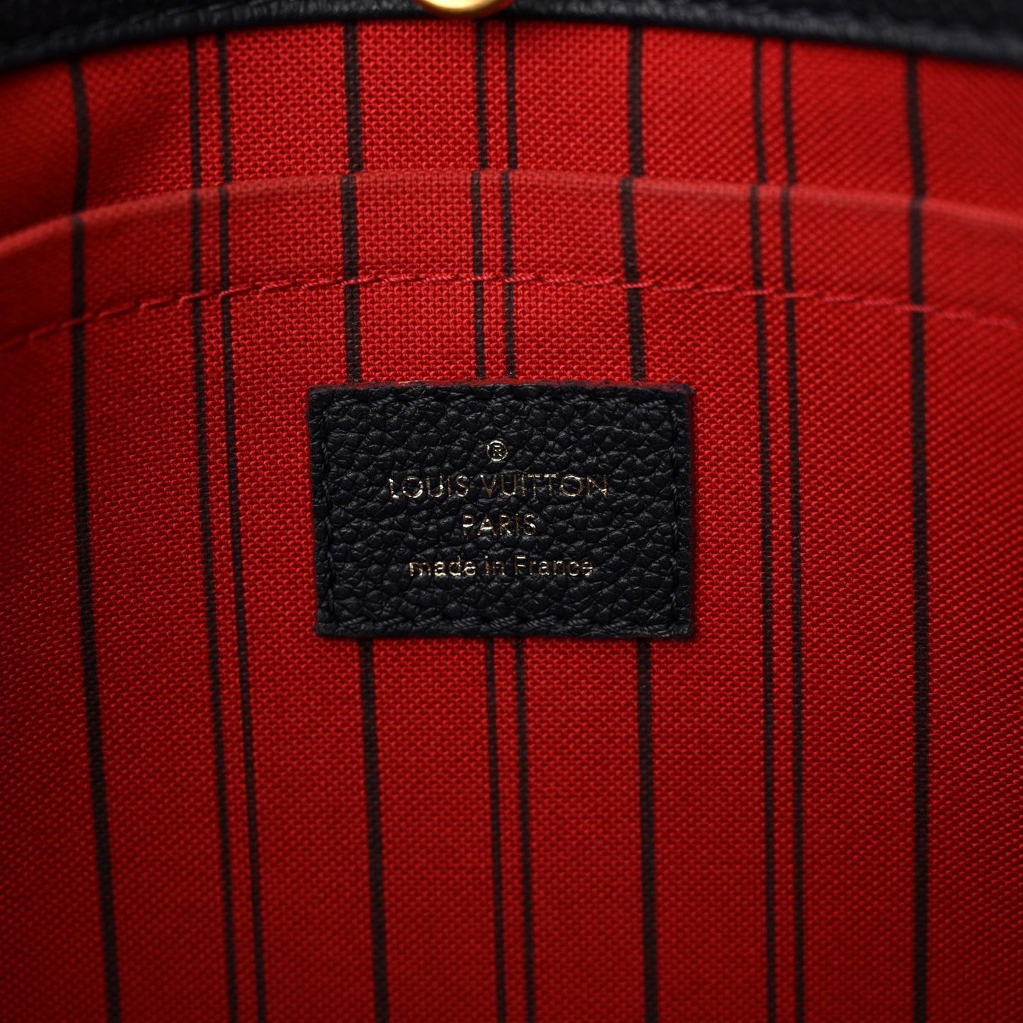 Empreinte Montaigne GM Marine Rouge