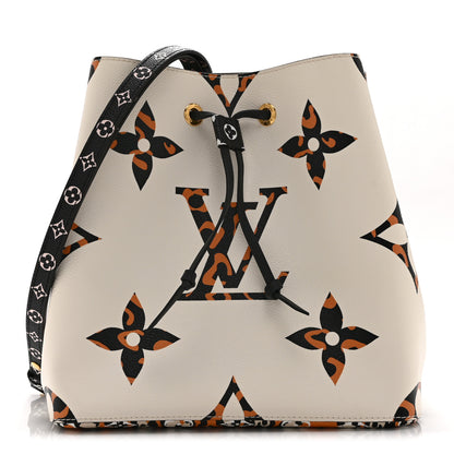 Louis Vuitton Monogram Giant Jungle NeoNoe Ivory 1 of 9