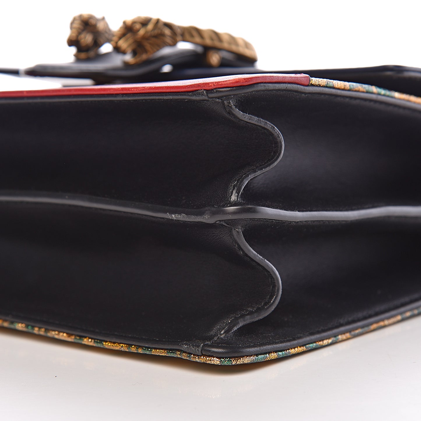 Iridescent Brocade Bamboo Web Tokyo Print Medium Dionysus Top Handle Bag Multi