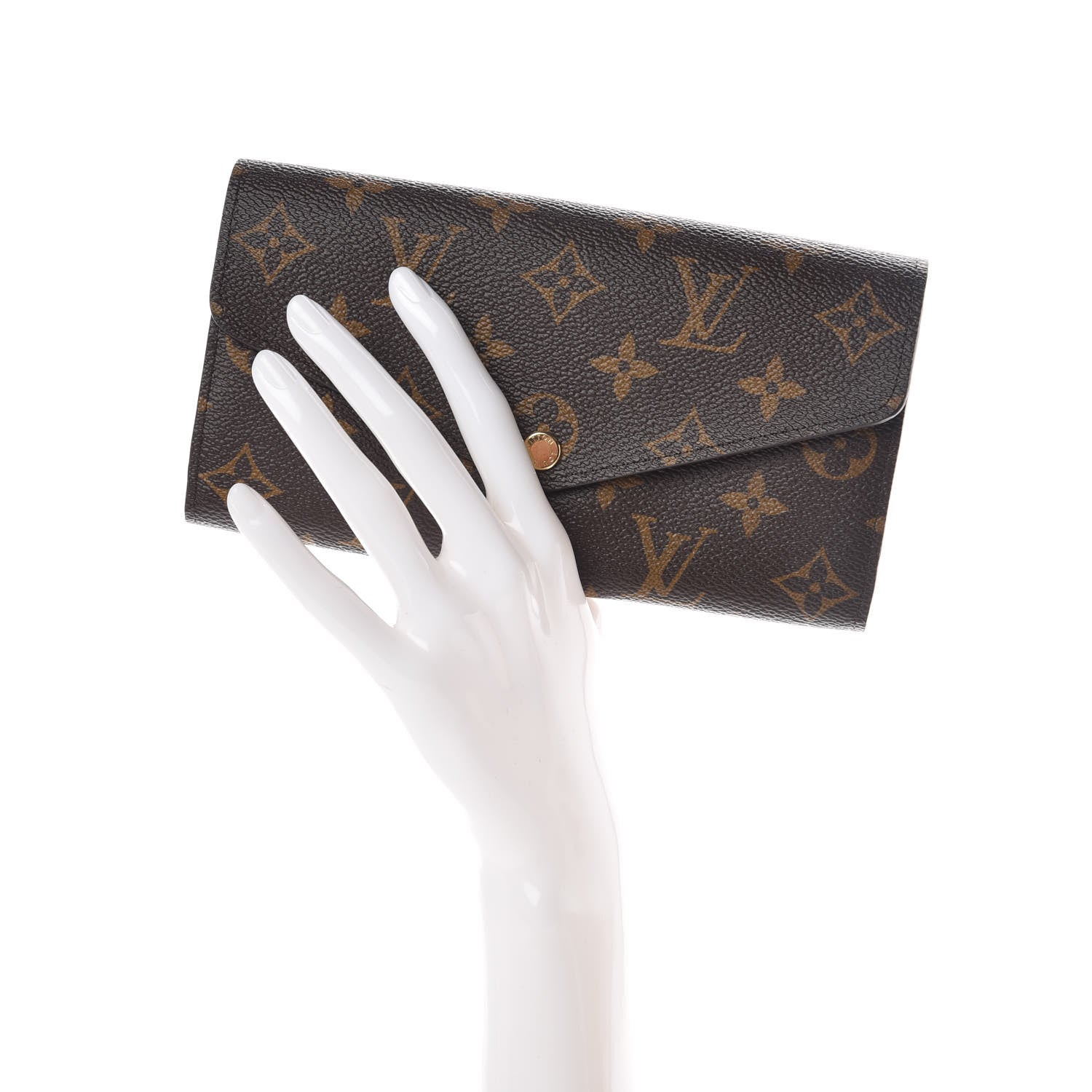 Louis Vuitton Monogram Sarah Wallet NM 2 of 9