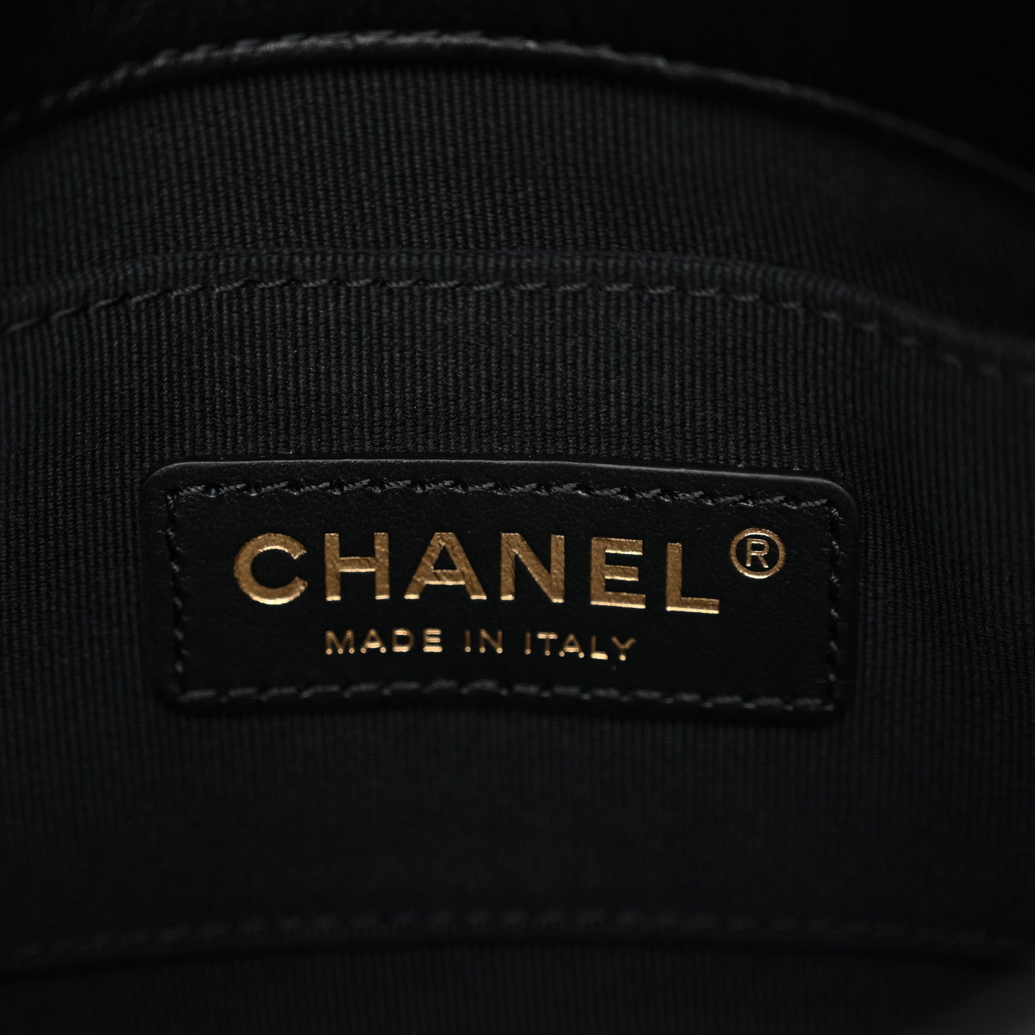 Chanel Lambskin Quilted Mini Lacquered Chain Flap Black 6 of 10