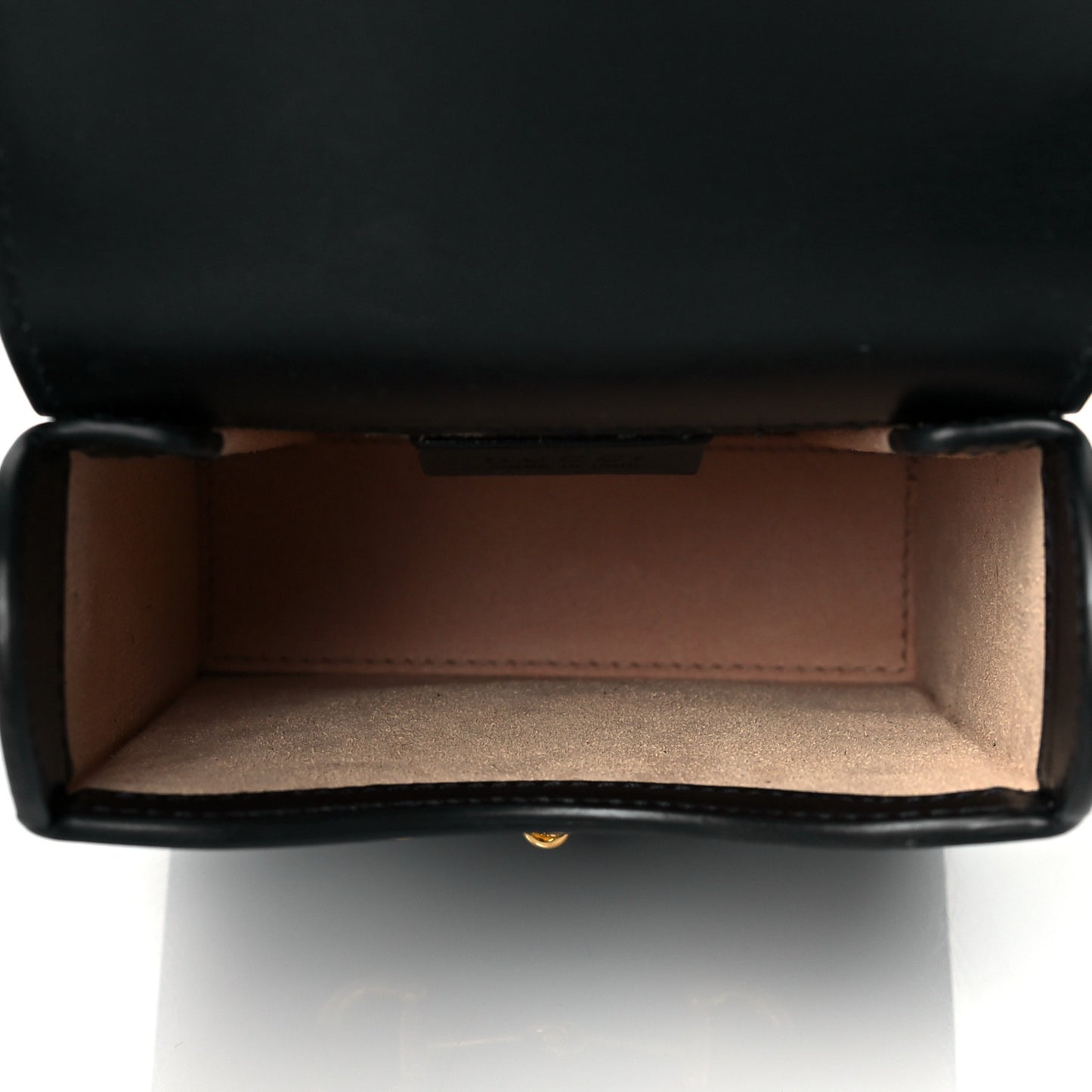 Boarded Plutone Calfskin Mini Horsebit 1955 Crossbody Bag Black