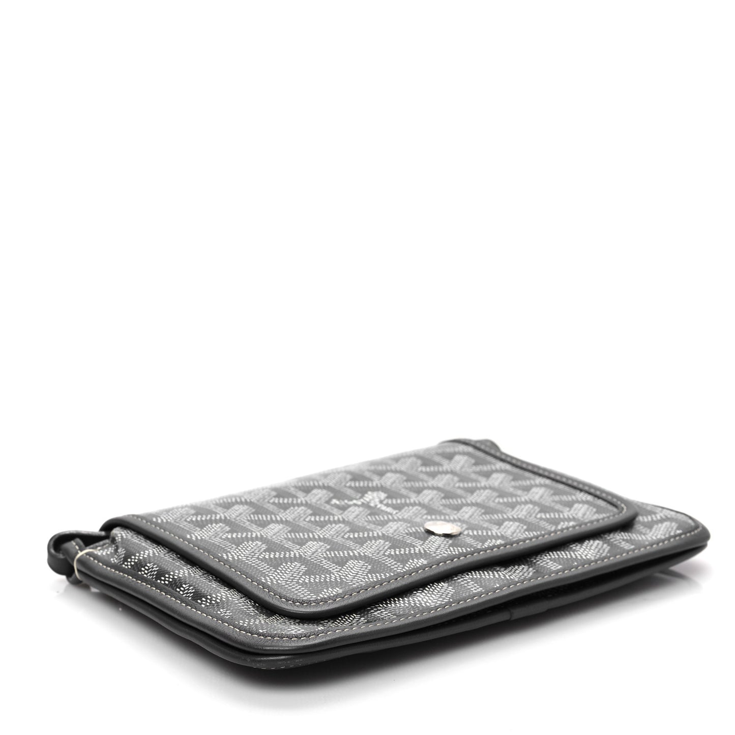 Goyardine Plumet Wallet Clutch Grey