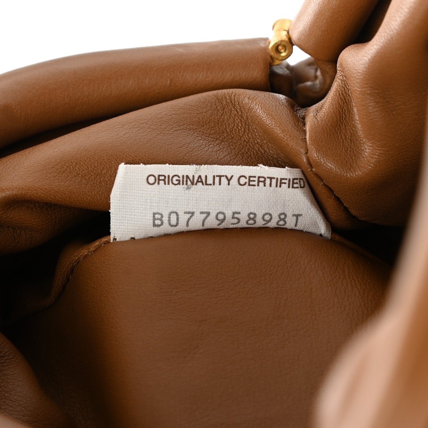 Butter Calfskin The Pouch 20 Camel